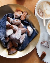 New Orleans-style chicory beignets