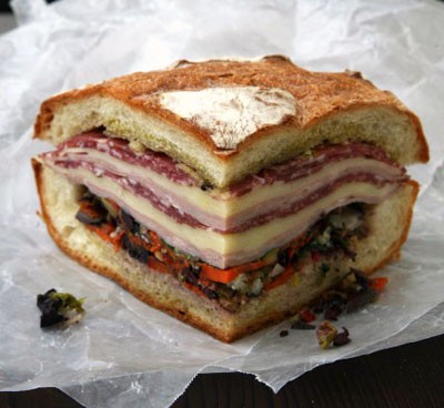 New Orlean's style hero (Muffuletta)