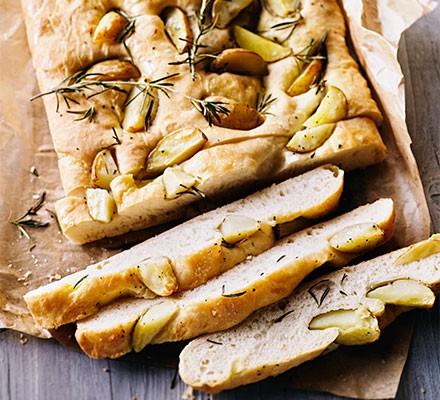 New potato & rosemary focaccia 