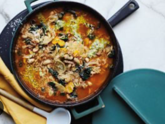 New-school minestrone