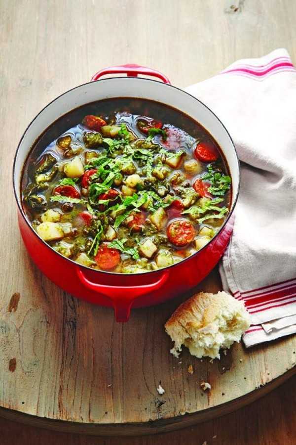 New-style caldo verde
