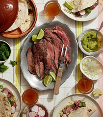 New World carne asada tacos