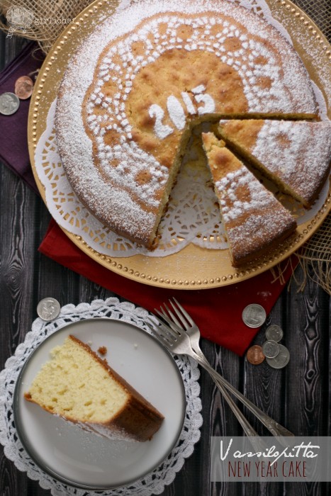 New year wish cake (Vassilopitta) recipe | Eat Your Books