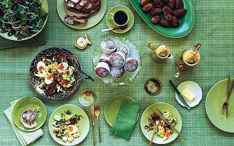 New Year's Day brunch: kedgeree