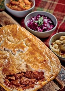 New Year's Day steak pie