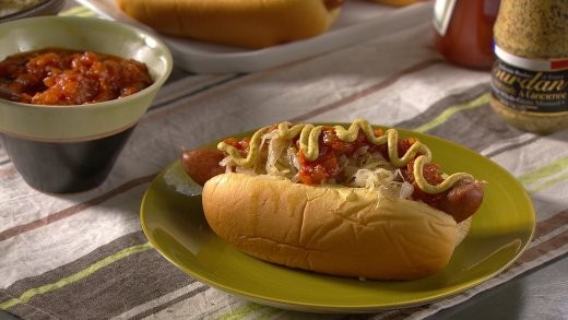 New York City hot dog