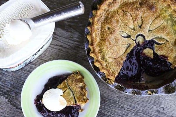 New York grape pie filling