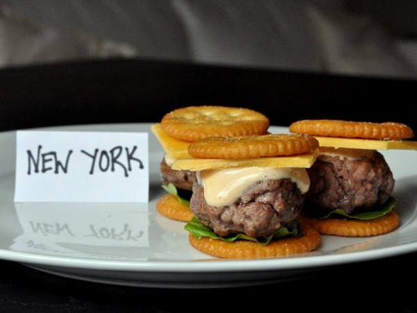 New York Shack burger crackers