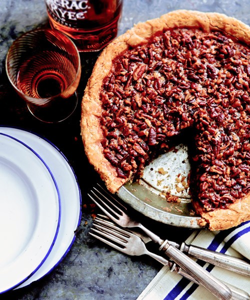 New York state maple pecan pie