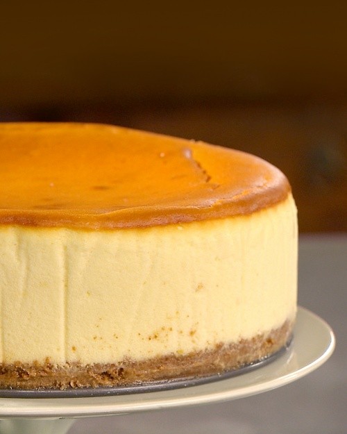 New York-style cheesecake