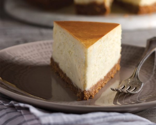 New York-style cheesecake