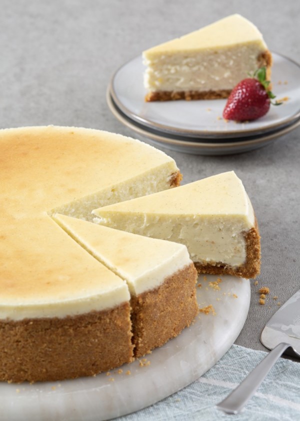 New York-style cheesecake