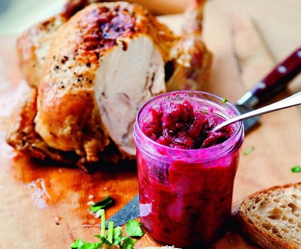 New York sweet cranberry mustard