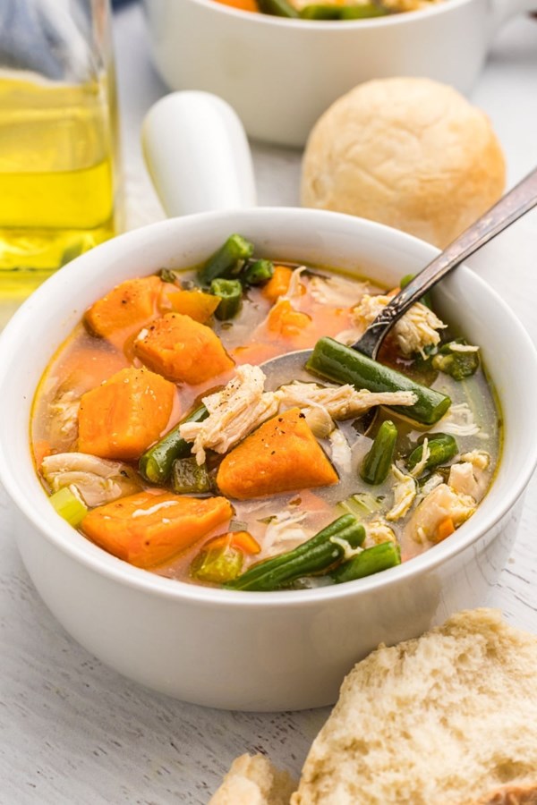 Next day turkey soup