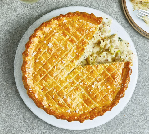 Next level chicken pie