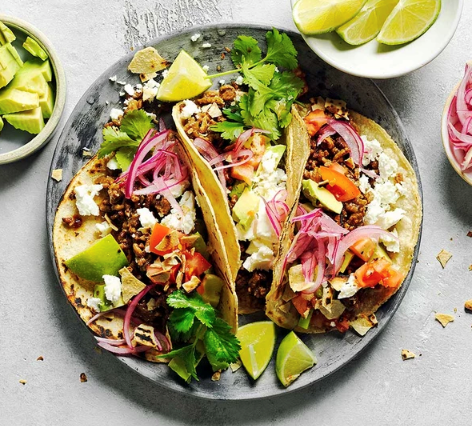 Next level minced beef tacos