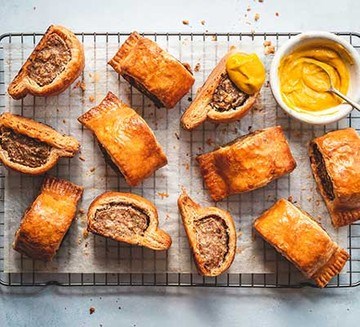 Next level sausage rolls