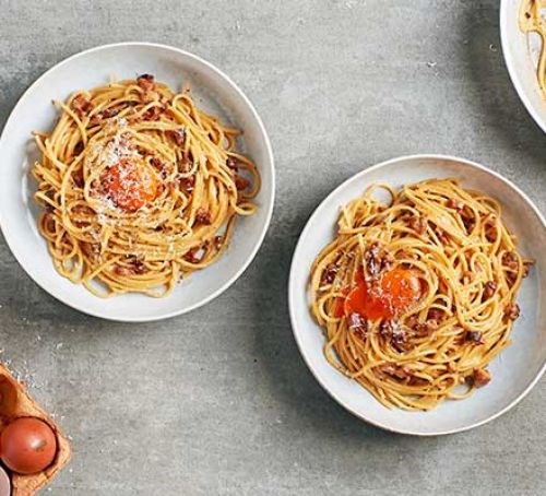 Next-level spaghetti carbonara 