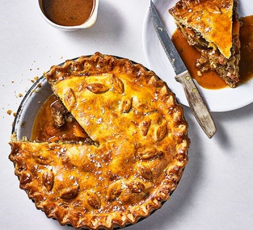 Next level steak & ale pie