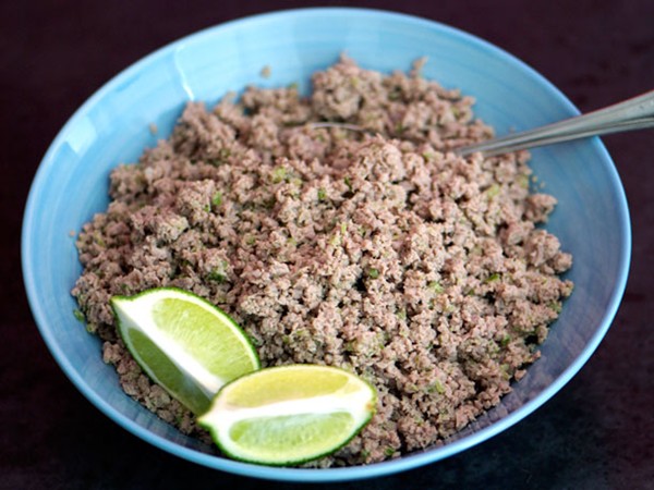 Nicaraguan minced meat (Salpicón)
