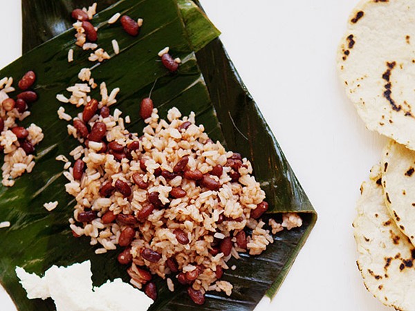 Nicaraguan rice and beans (Gallopinto)