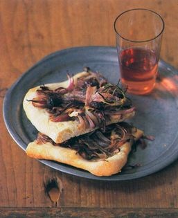 Nice-style onion, olive, and anchovy tart (Pissaladière)