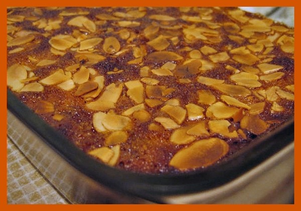Nigella's Bakewell slices