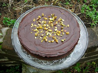 Nigella's chocolate pistachio cake