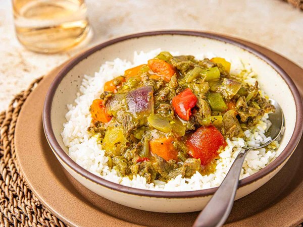 Nigerian beef curry