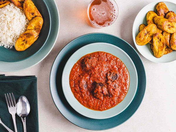 Nigerian beef stew