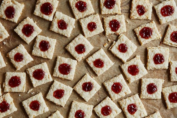Nigerian coconut cookie crisps