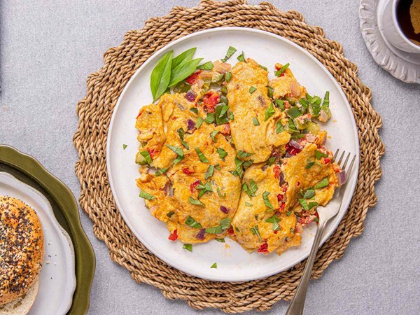 Nigerian-style omelet