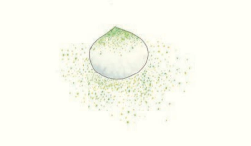 Nitro-poached green tea and lime mousse [Heston Blumenthal, The Fat Duck]