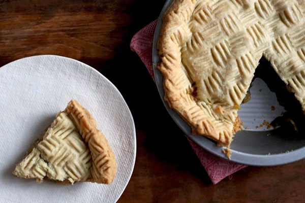 No-apple zucchini pie