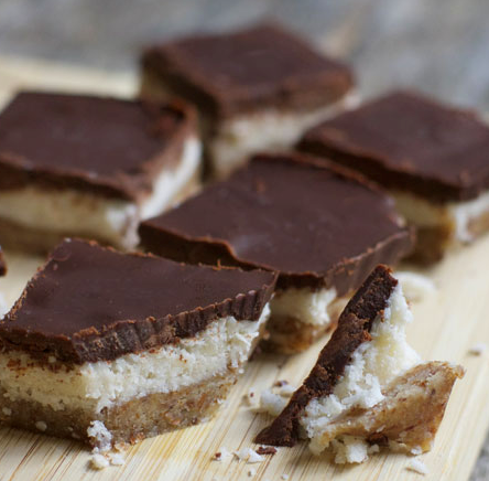 No-bake Almond Joy bars