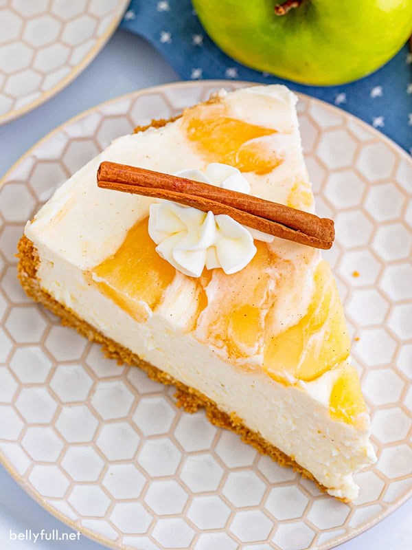 No bake apple cheesecake
