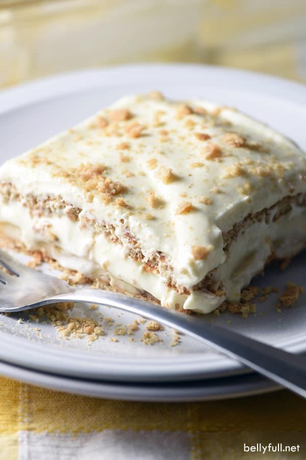 No-bake banana cream lush