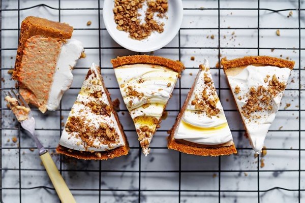 No-bake carrot cake