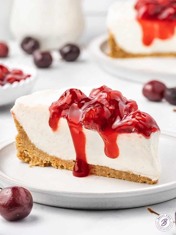 No bake cherry cheesecake