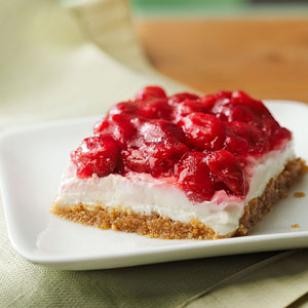 No-bake cherry cheesecake