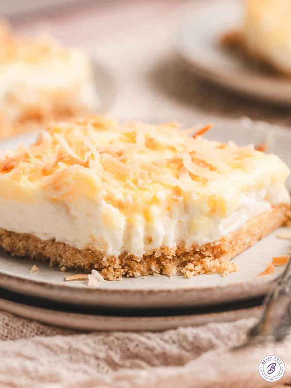No-bake coconut cream lush dessert
