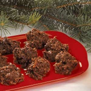 No-bake fudgy oat cookies 