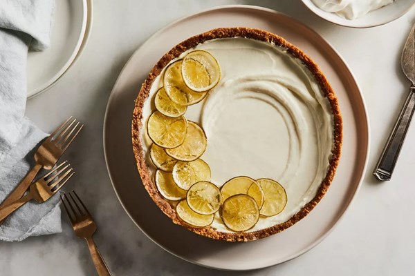 No-bake lime cheesecake