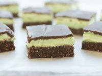 No bake mint chocolate bars