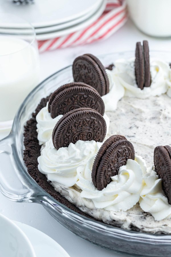 No bake oreo pie