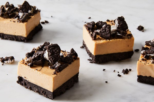  No-bake peanut butter bars 