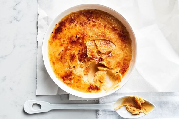No-bake peanut butter crème brûlée