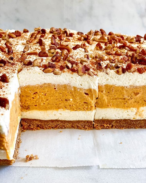 No-bake pumpkin delight
