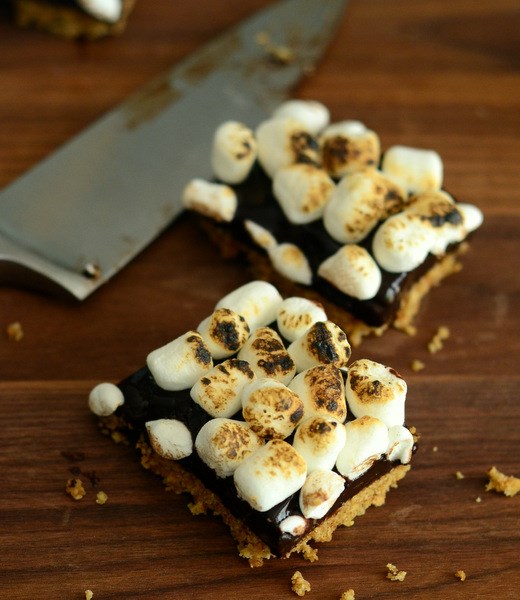 No-bake s'mores bars
