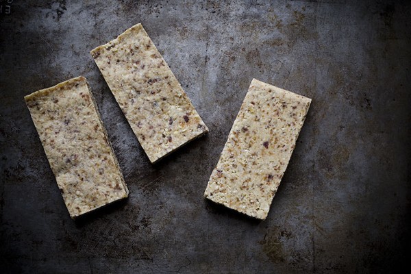 No-bake toasted coconut, date, and nut bars
